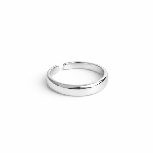 PURE™ Classic Silver Ring – 925 Sterling Silver by Zyrene | Everyday Essential