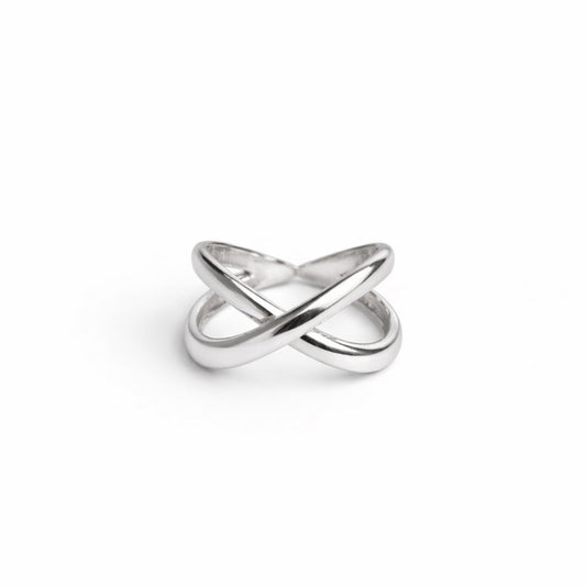 INFINÉ™ Ring – Adjustable 925 Sterling Silver Infinity Band by Zyrene | Forever Energy
