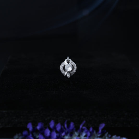 Infinitya™ by Zyrene – Infinity Halo Ring | 925 Sterling Silver | Lifetime Plating & 6-Month Warranty