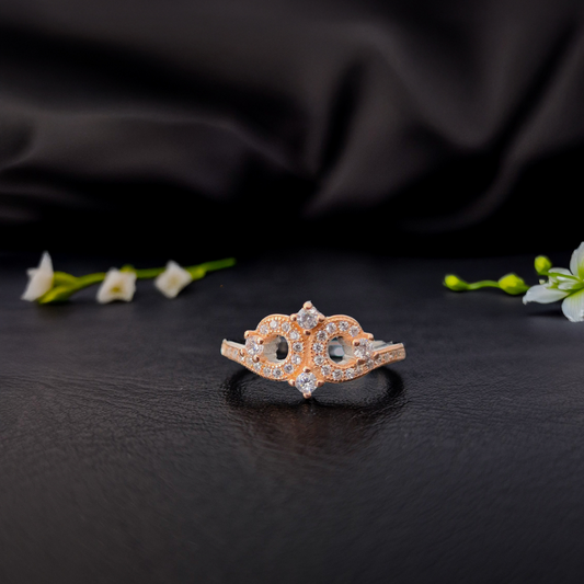 Celesta™ by Zyrene | Luxe Rose Gold Finish | 925 Sterling Silver | Premium Lifetime Plating & 6-Month Warranty Included