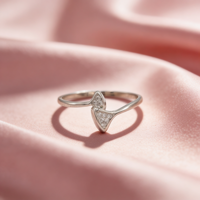 Liora™ Bow Ring by Zyrene — 925 Silver Ring