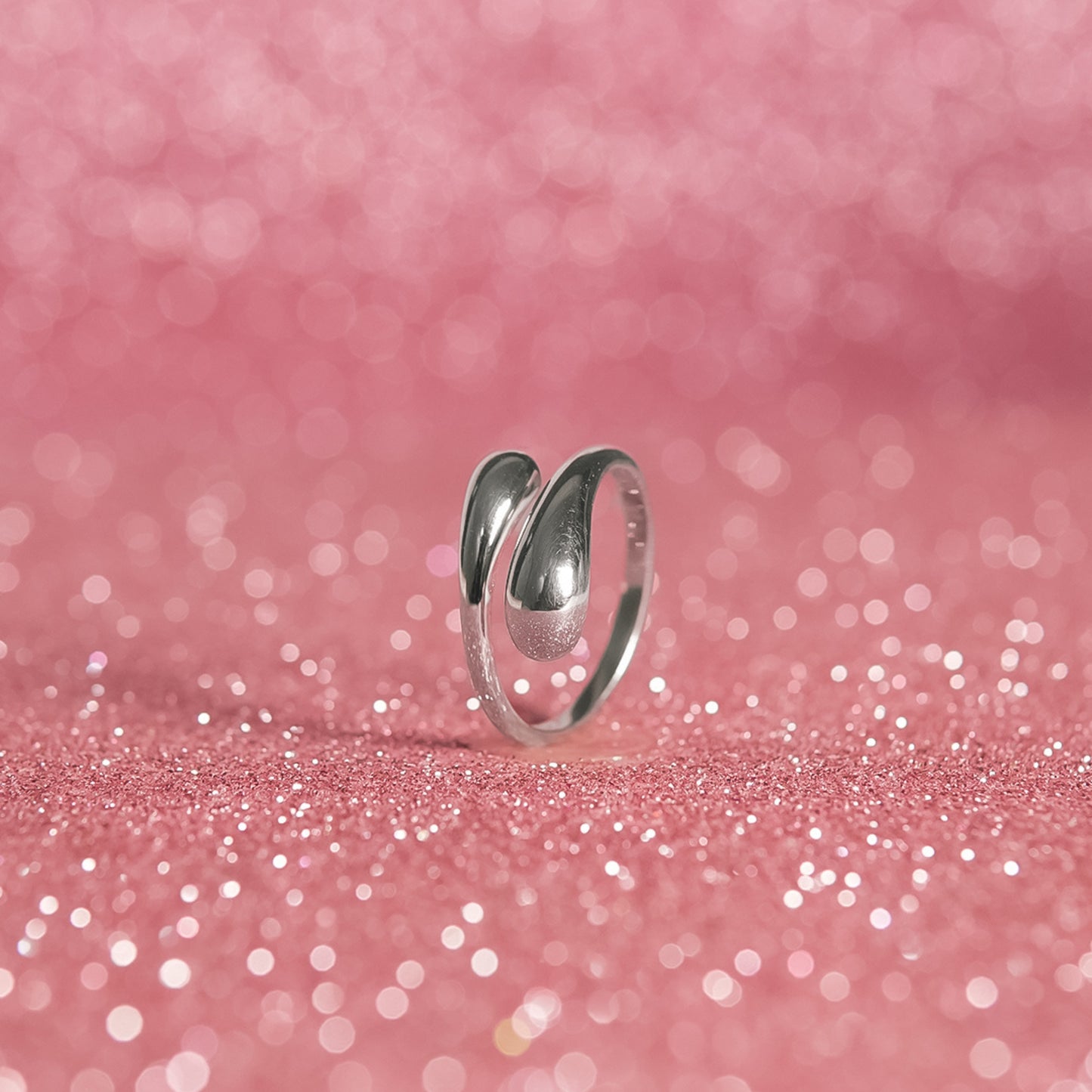 SÉRAPH™ Ring – Adjustable 925 Sterling Silver Open Band by Zyrene | Anti-Tarnish Finish