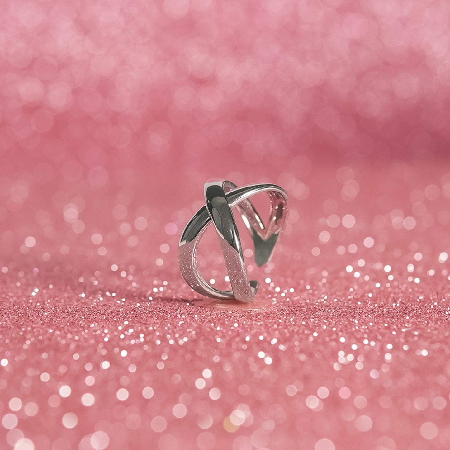 INFINÉ™ Ring – Adjustable 925 Sterling Silver Infinity Band by Zyrene | Forever Energy