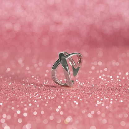 INFINÉ™ Ring – Adjustable 925 Sterling Silver Infinity Band by Zyrene | Forever Energy