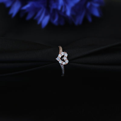 Corvina™ by Zyrene – Heart Cluster Ring | 925 Sterling Silver | Premium Lifetime Plating & 6-Month Warranty Included
