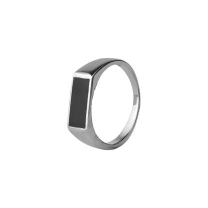 Signet Rings™ by Zyrene – Silent Bar | 925 Sterling Silver | Mafia + Legacy Vibes | Premium Lifetime Plating & 6-Month Warranty Included