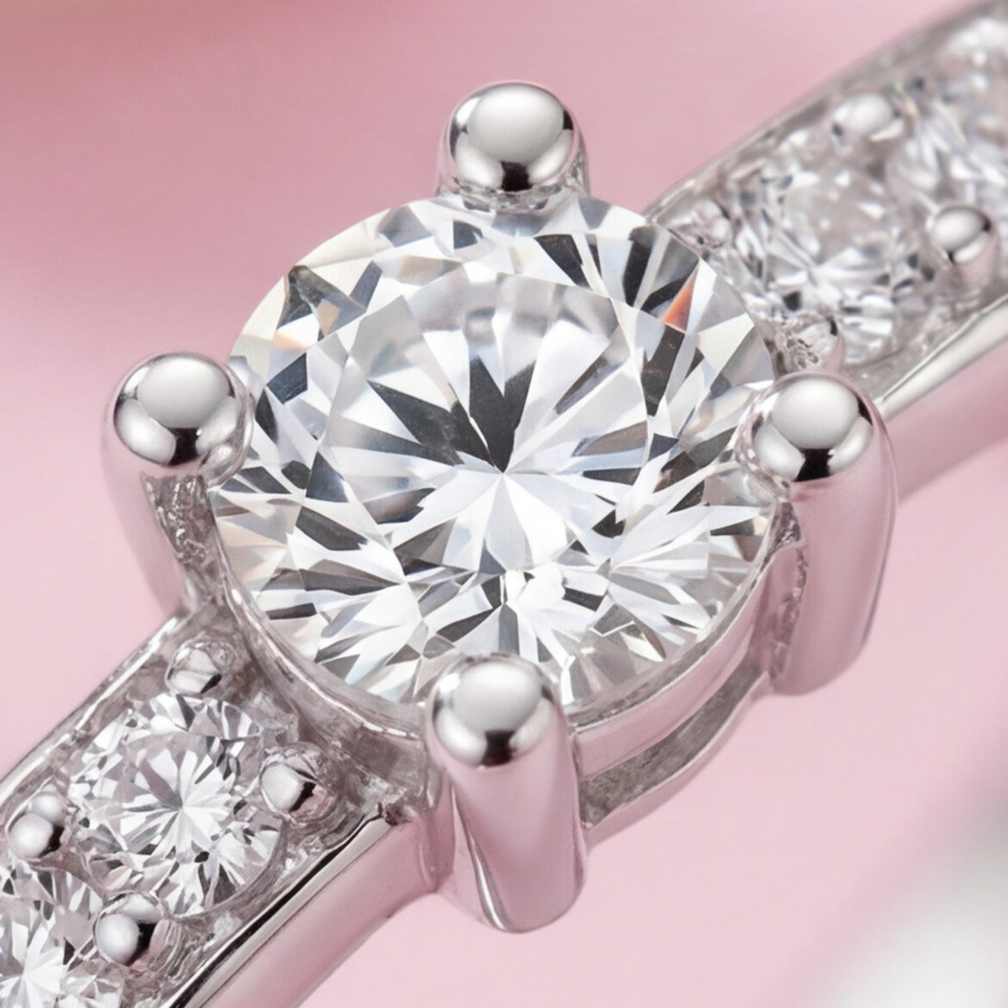 Eternia™ Solitaire Ring – Pure 925 Sterling Silver | Designed by Zyrene