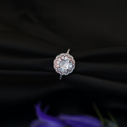 Aurora™ by Zyrene | Dual-Tone Elegance | 925 Sterling Silver | Premium Lifetime Plating & 6-Month Warranty Included