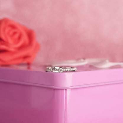 Eternia™ Solitaire Ring – Pure 925 Sterling Silver | Designed by Zyrene