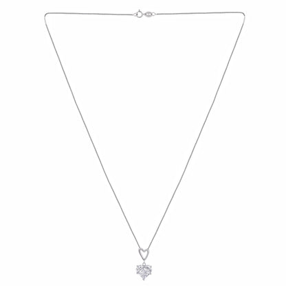 Heartelle™ by Zyrene – Classic Heart Solitaire Set | 925 Sterling Silver | Lifetime Plating & 6-Month Warranty