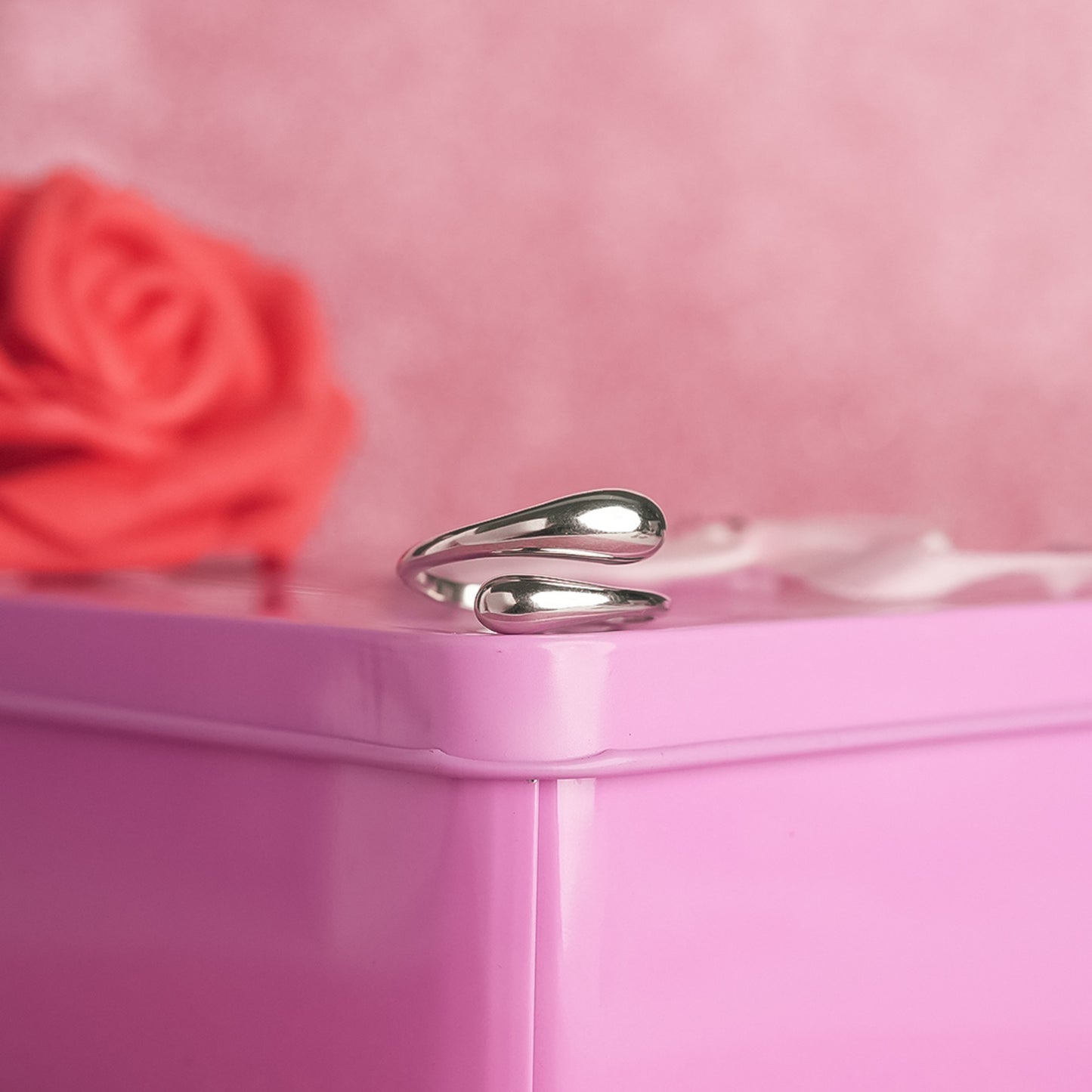 SÉRAPH™ Ring – Adjustable 925 Sterling Silver Open Band by Zyrene | Anti-Tarnish Finish