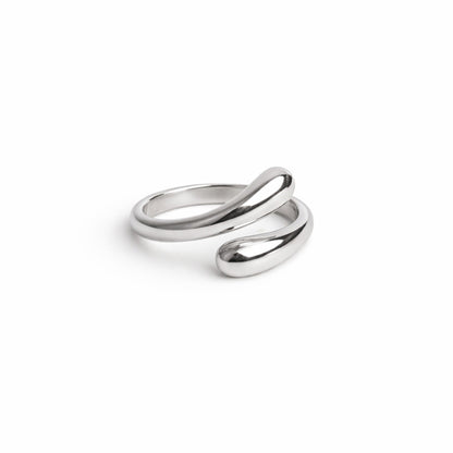 SÉRAPH™ Ring – Adjustable 925 Sterling Silver Open Band by Zyrene | Anti-Tarnish Finish