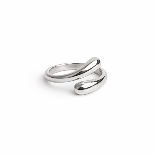 SÉRAPH™ Ring – Adjustable 925 Sterling Silver Open Band by Zyrene | Anti-Tarnish Finish