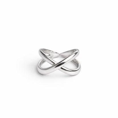 INFINÉ™ Ring – Adjustable 925 Sterling Silver Infinity Band by Zyrene | Forever Energy