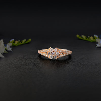 Floréa™ by Zyrene | Rose Gold Finish | 925 Sterling Silver | Premium Lifetime Plating & 6-Month Warranty Included