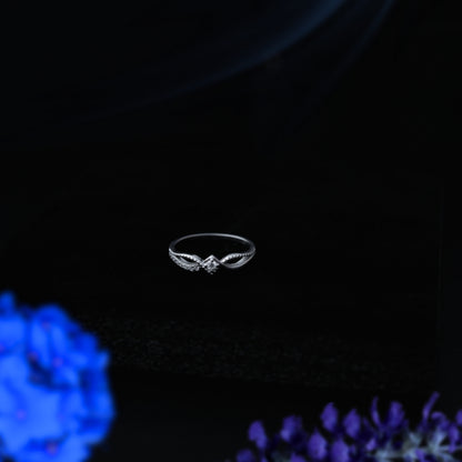 Vestra™ by Zyrene – Dainty V-Band Ring | 925 Sterling Silver | Lifetime Plating & 6-Month Warranty