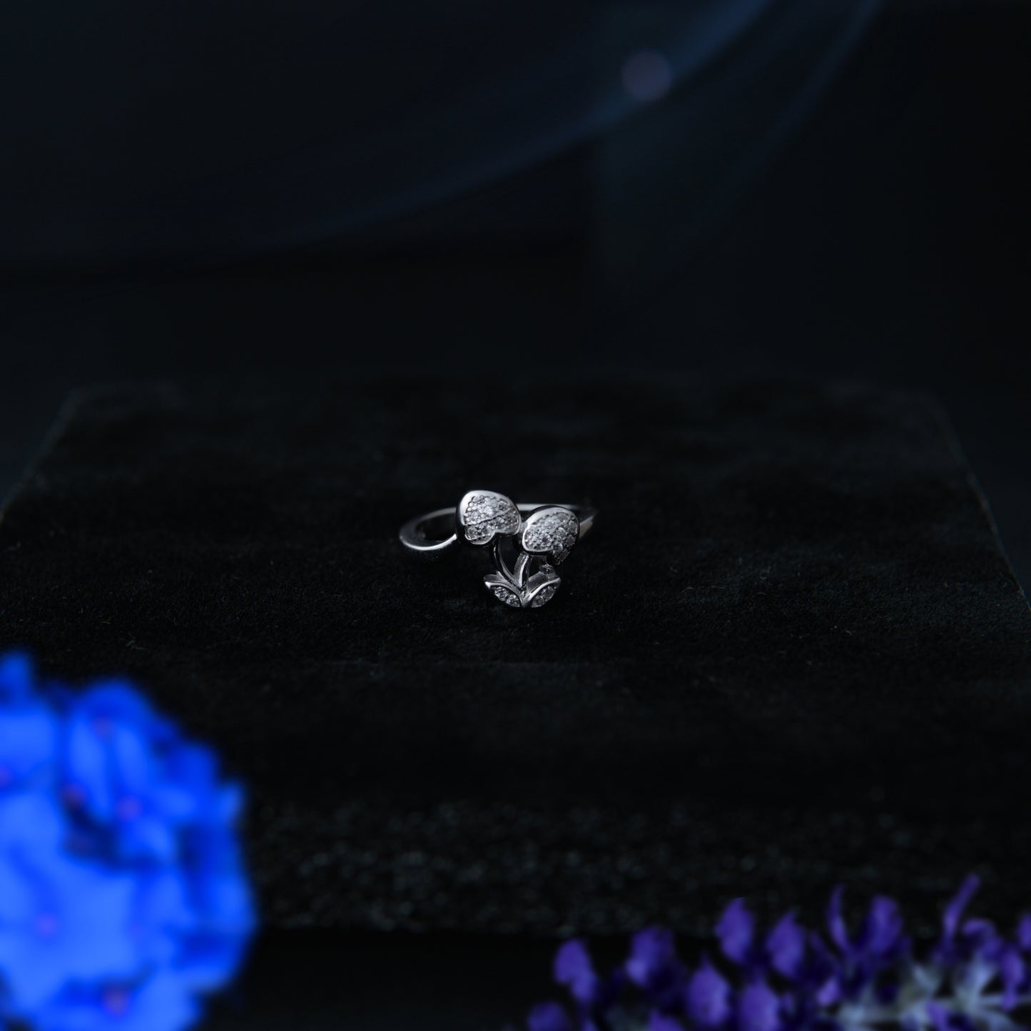 Cerise™ by Zyrene – Cherry Sparkle Ring | 925 Sterling Silver | Lifetime Plating & 6-Month Warranty