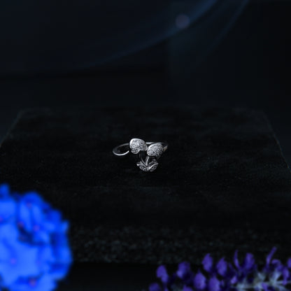 Cerise™ by Zyrene – Cherry Sparkle Ring | 925 Sterling Silver | Lifetime Plating & 6-Month Warranty