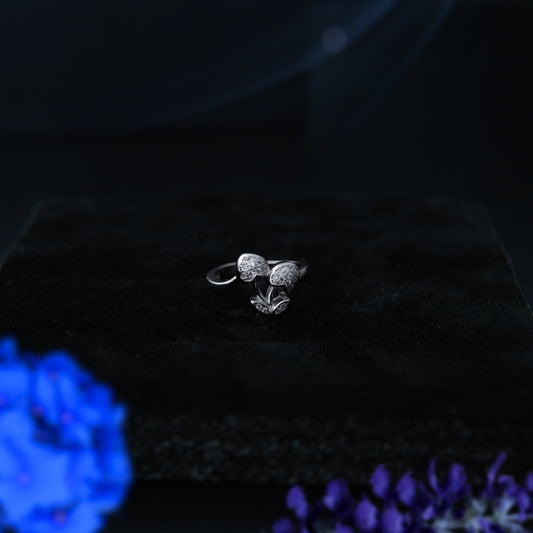 Cerise™ by Zyrene – Cherry Sparkle Ring | 925 Sterling Silver | Lifetime Plating & 6-Month Warranty