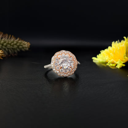 Aurora™ by Zyrene | Dual-Tone Elegance | 925 Sterling Silver | Premium Lifetime Plating & 6-Month Warranty Included