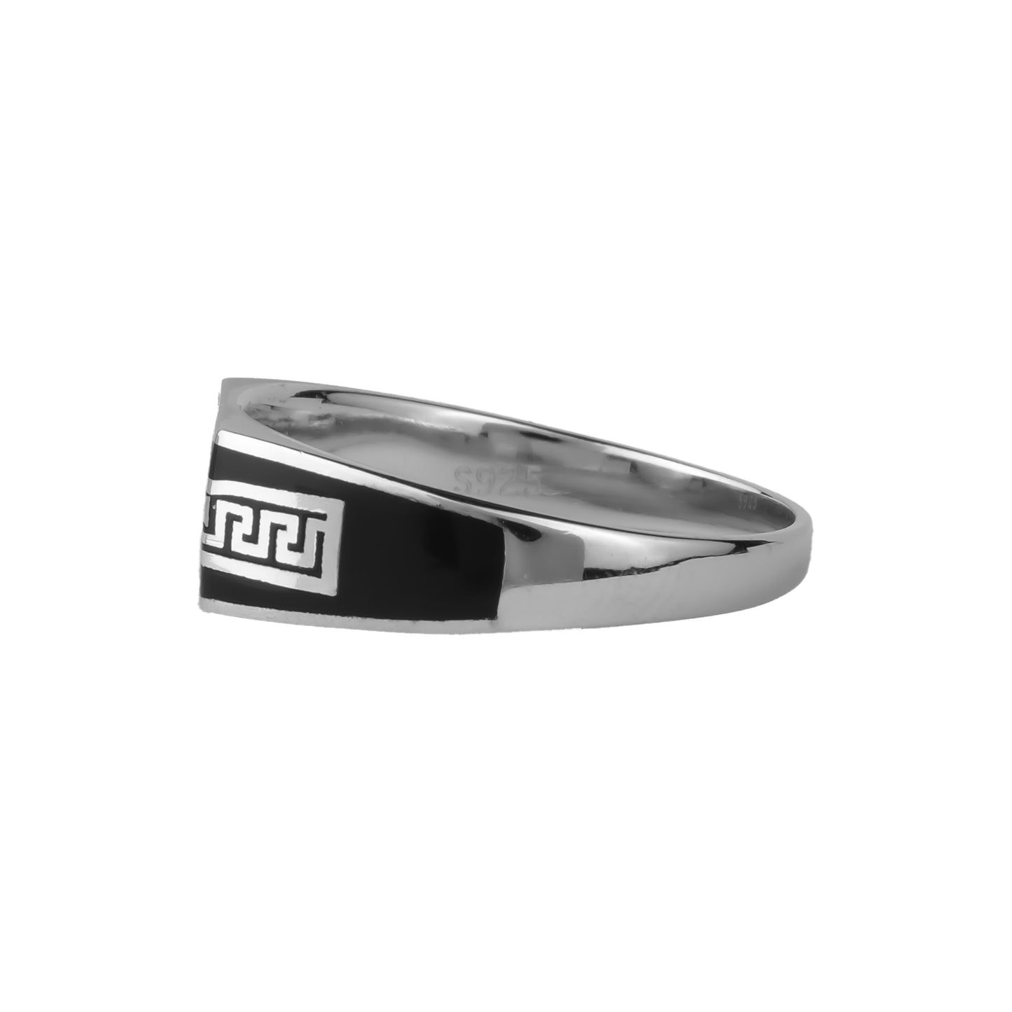 Signet Rings™ by Zyrene – Hellenic Mark | 925 Sterling Silver | Heritage + Mafia Vibes | Premium Lifetime Plating & 6-Month Warranty Included