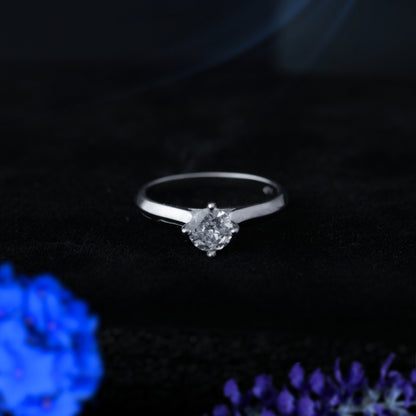Solara™ by Zyrene – Classic Solitaire Ring | 925 Sterling Silver | Lifetime Plating & 6-Month Warranty