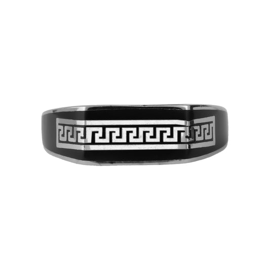 Signet Rings™ by Zyrene – Hellenic Mark | 925 Sterling Silver | Heritage + Mafia Vibes | Premium Lifetime Plating & 6-Month Warranty Included