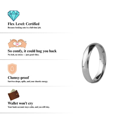 Signet Rings™ by Zyrene – Silent Oath | 925 Sterling Silver | Minimal + Mafia Vibes | Premium Lifetime Plating & 6-Month Warranty Included