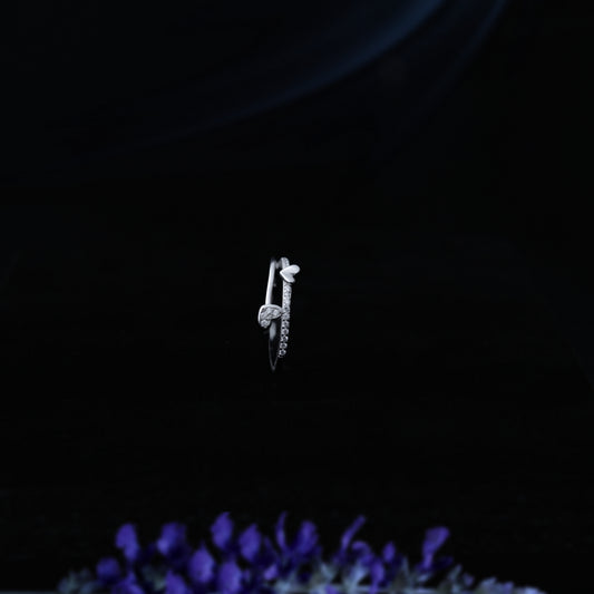 Duetta™ by Zyrene – Twin Heart Band Ring | 925 Sterling Silver | Lifetime Plating & 6-Month Warranty