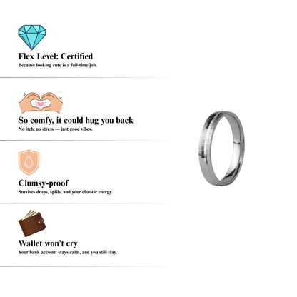 Signet Rings™ by Zyrene – Silver Oath | 925 Sterling Silver | Legacy + Loyalty Vibes | Premium Lifetime Plating & 6-Month Warranty Included