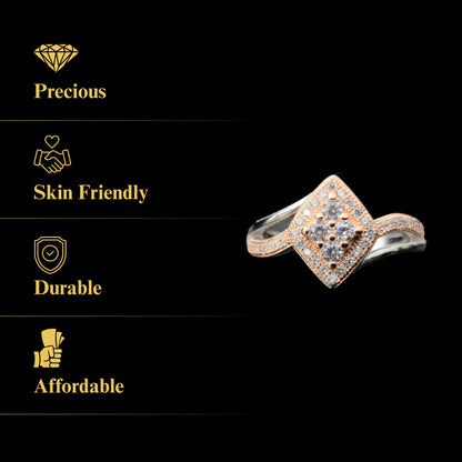 Orlina™ by Zyrene | Dual-Tone Finish | 925 Sterling Silver | Premium Lifetime Plating & 6-Month Warranty Included