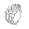 Luxara™ by Zyrene – Multi-Stone Royal Band | 925 Sterling Silver | Triple Pavé Detailing | Lifetime Plating + 6-Month Warranty