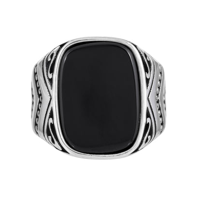 Odin’s Band™ by Zyrene – King’s Sigil Ring | 925 Sterling Silver | Authority + Legacy Vibes | Premium Lifetime Plating & 6-Month Warranty Included