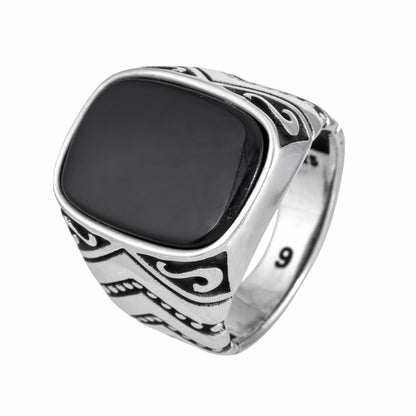 Odin’s Band™ by Zyrene – King’s Sigil Ring | 925 Sterling Silver | Authority + Legacy Vibes | Premium Lifetime Plating & 6-Month Warranty Included