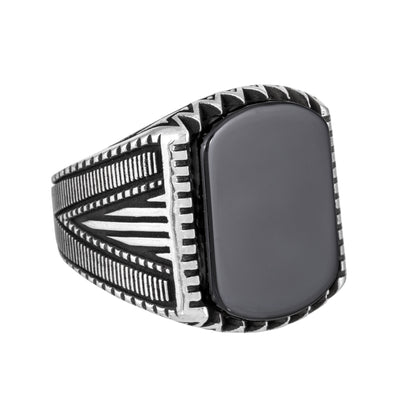 Odin’s Band™ by Zyrene – Warfang Ring | 925 Sterling Silver | Courage + Command Vibes | Premium Lifetime Plating & 6-Month Warranty Included