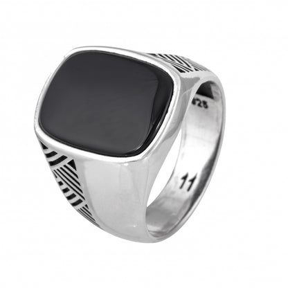 Odin’s Band™ by Zyrene – Silent Fang Ring | 925 Sterling Silver | Stealth + Strength Vibes | Premium Lifetime Plating & 6-Month Warranty Included