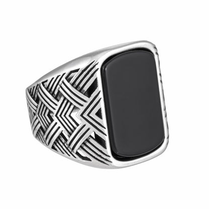 Odin’s Band™ by Zyrene – Warlord’s Weave Ring | 925 Sterling Silver | Strength + Unity Vibes | Premium Lifetime Plating & 6-Month Warranty Included