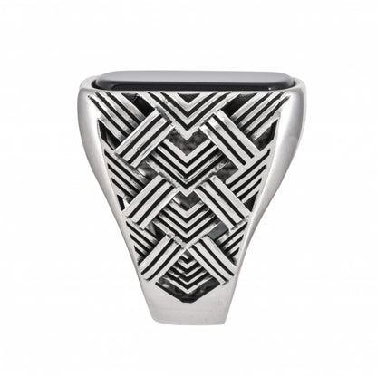 Odin’s Band™ by Zyrene – Warlord’s Weave Ring | 925 Sterling Silver | Strength + Unity Vibes | Premium Lifetime Plating & 6-Month Warranty Included