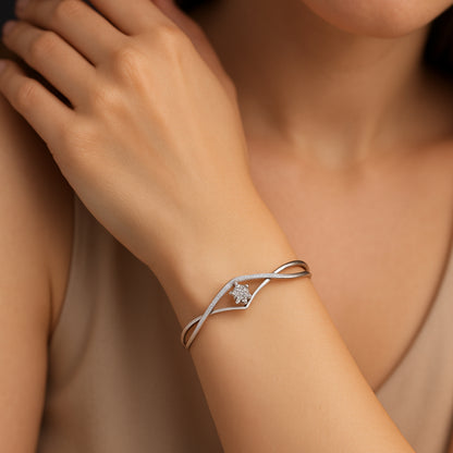 Fiora™ by Zyrene  925 Silver | Floral-Luxe Design | Premium Plating & 6-Month Warranty Included