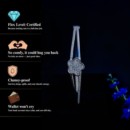 Stellara™ by Zyrene | Sterling Silver Sparkle | Chic Everyday Wear | Premium Plating & 6-Month Warranty Included