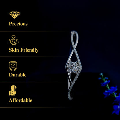 Fiora™ by Zyrene  925 Silver | Floral-Luxe Design | Premium Plating & 6-Month Warranty Included