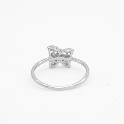 Anvi™ Cutout Butterfly Ring by Zyrene — 925 Silver Ring