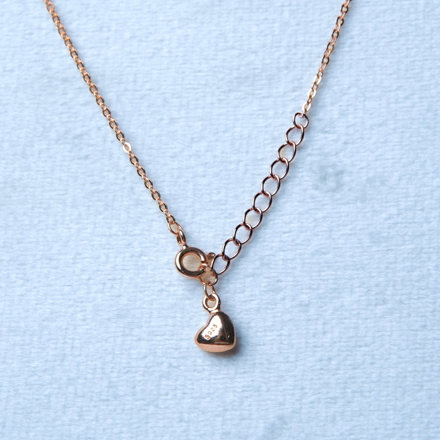 Papilloné™ by Zyrene – Crystal Butterfly Necklace | Rose-Gold Luxe | 925 Sterling Silver | Soft-Girl Elegance