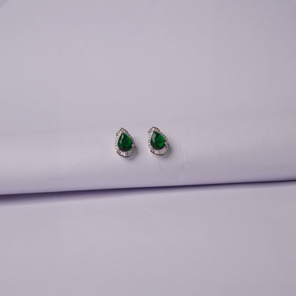 Emeralda™ by Zyrene – Teardrop Crystal Pendant & Earrings Set | Everyday Luxe Glow