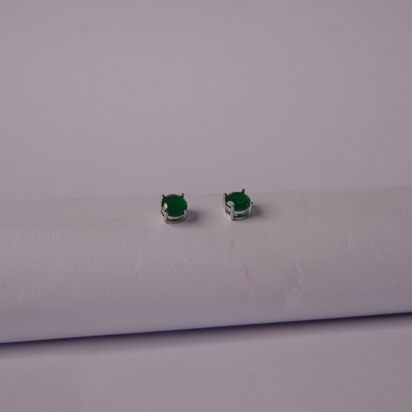 Verdura™ by Zyrene – Emerald Glow Pendant & Earrings Set | 925 Sterling Silver | Everyday Luxe Charm