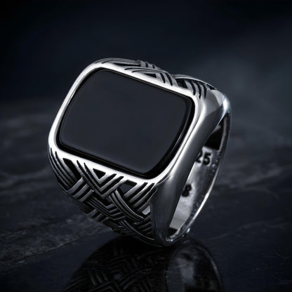 Odin’s Band™ by Zyrene – Warlord’s Weave Ring | 925 Sterling Silver | Strength + Unity Vibes | Premium Lifetime Plating & 6-Month Warranty Included