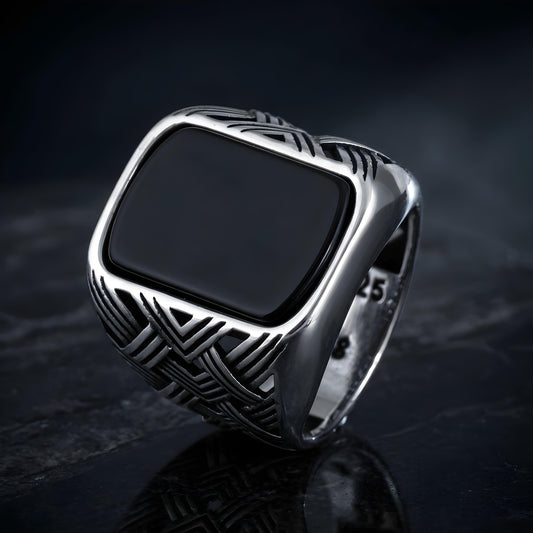 Odin’s Band™ by Zyrene – Warlord’s Weave Ring | 925 Sterling Silver | Strength + Unity Vibes | Premium Lifetime Plating & 6-Month Warranty Included