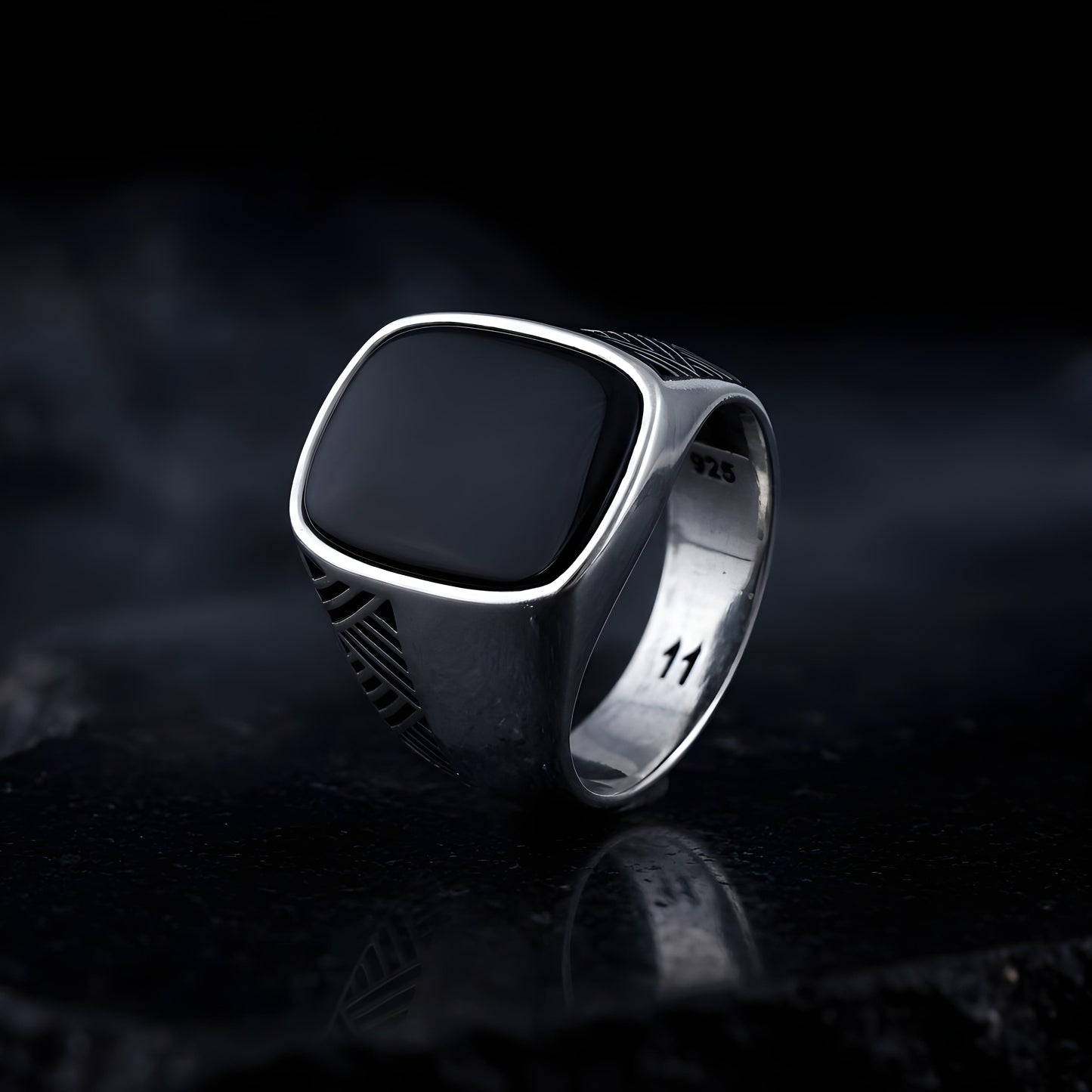 Odin’s Band™ by Zyrene – Silent Fang Ring | 925 Sterling Silver | Stealth + Strength Vibes | Premium Lifetime Plating & 6-Month Warranty Included