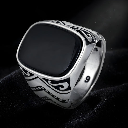 Odin’s Band™ by Zyrene – King’s Sigil Ring | 925 Sterling Silver | Authority + Legacy Vibes | Premium Lifetime Plating & 6-Month Warranty Included