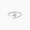 Florena™ by Zyrene – Dainty Blossom Wrap Ring | 925 Sterling Silver | Lifetime Plating & 6-Month Warranty